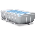 Piscine hors sol rectangulaire prism frame 300 x 175 x 80 cm. intex 26784