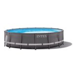 Piscine tubulaire intex ultra frame 4, 88 x 1, 22 m -