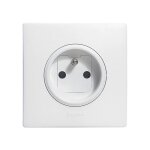 Prise 2p + t neptune - blanc legrand