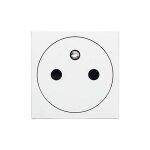 Prise affleurante 2p + t mosaic - blanc legrand