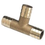 Raccord cannel� t� egal - pour tuyau d'arrosage Ø19 ou 20mm