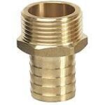 Raccords cannel en laiton cannel m 1 / 25mm pour pompes jardin et puit