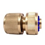 Raccord rapide bleu aquastop eco 3 billes Ø15 boutt�