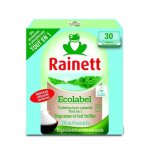 Rainett tablettes machine ecolabel lave - vaisselle tout - en - 1 bicarbonate x30 Rainett tablettes machine ecolabel lave - vaisselle tout - en - 1 bicarbonate x30