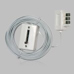 Rallonge tlphone 10 mtres lisse - f / gig blanc