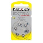 Rayovac acoustic special 10 - 6 piles auditives pr70 - zinc air