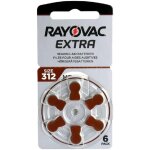 Rayovac blister de 6 piles extra advanced pr41 / 312 1, 45v