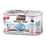 Rubson power tab 2 en 1 - tablette pour absorbeur d'humidit - pour absorbeur d'humidit (pack de 4)