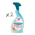 Sanytol pistolet dsinfectant multi - usages pamplemousse et citronnelle lot de 2
