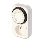 Scs sentinel prise programmable mcanique blanc