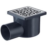 Siphon de sol à maçonner pour douche à l'italienne 10x10cm Siphon de sol à maçonner pour douche à l'italienne 10x10cm