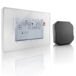 Somfy 2401244 - thermostat fil pilote avec rcepteur radio - programmateur radio pour radiateurs lectriques ...