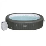 Spa gonflable ovale lay - z - spa mauritius airjet 5 - 7 personnes