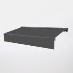 Store banne motoris lobas semi - coffre gris 5 x 3, 5 m