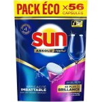Sun pastilles lave - vaisselle absolu tout - en - 1 brillance - 56 capsules