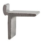 Taquet pour crmaillre aluminium  entailler monin & cie - alu brut