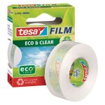 Tesa ruban adhsif eco & clear, transparent, 19 mm x 33 m