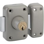 Verrou de s?ret? apache double cylindre 45 mm + plaque Verrou de s?ret? apache double cylindre 45 mm + plaque