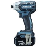 Visseuse  impulsion sans fil makita dts141rtj - tournevis  choc  batterie 18v 5ah