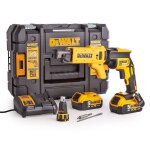 Visseuse plaques de plâtre dewalt dcf620p2k + chargeur pour vis à bande 18 v 2 x 5. 0 ah li - ion moteur ... Visseuse plaques de plâtre dewalt dcf620p2k + chargeur pour vis à bande 18 v 2 x 5. 0 ah li - ion moteur ...