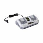 Voltr 20v - double chargeur rapide - chargeur pour batterie 20v outillage sans fil voltr. double