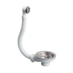 Wirquin - 186723 - bonde à panier pour évier 1 bac Ø90 mm avec trop - plein Wirquin - 186723 - bonde à panier pour évier 1 bac Ø90 mm avec trop - plein