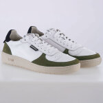 Baskets ruckfield blanc & kaki