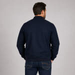 Blouson drap de laine ruckfield el�gance bleu marine