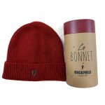 Bonnet ruckfield essentiels rouge fonc�