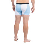 Boxer ruckfield x ast�rix ray� bleu ciel / blanc