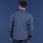Chemise bleu chin  manches longues ruckfield members club house