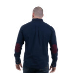 Chemise héritage bleu marine ruckfield Chemise héritage bleu marine ruckfield