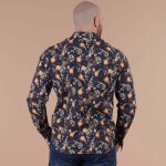 Chemise  manches longues ruckfield autumn rugby camp bleu marine