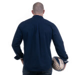 Chemise  manches longues selected rugby bleu marine