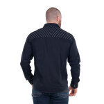 Chemise ruckfield  manches longues iwi new zealand noir