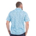 Chemisette bleue ruckfield rugby club  motifs