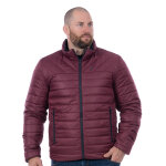 Doudoune rversible ruckfield manches longues bordeaux / marine