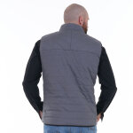 Doudoune sans manches rversible ruckfield maison de rugby imprim camouflage beu / gris / noir