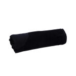 Drap de plage noir imprim�