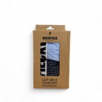 Lot de 2 cale�ons ruckfield bleu / marine