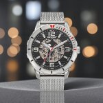 Montre argent homme ruckfield