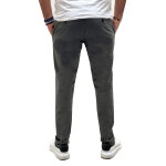 Pantalon chino essentiels gris fonc