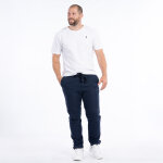 Pantalon en lin ruckfield bleu marine