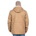 Parka sherpa ruckfield rugby camps beige fonc