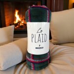 Plaid ruckfield vert fort