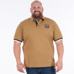 Polo beige foncé à manches courtes ruckfield maori rugby Polo beige foncé à manches courtes ruckfield maori rugby