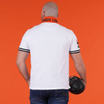 Polo blanc � manches courtes jonah lomu by ruckfield