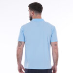Polo bleu ciel  manches courtes ruckfield sport