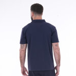 Polo bleu marine à manches courtes ruckfield sport Polo bleu marine à manches courtes ruckfield sport