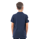 Polo enfant ruckfield  manches courtes bleu marine